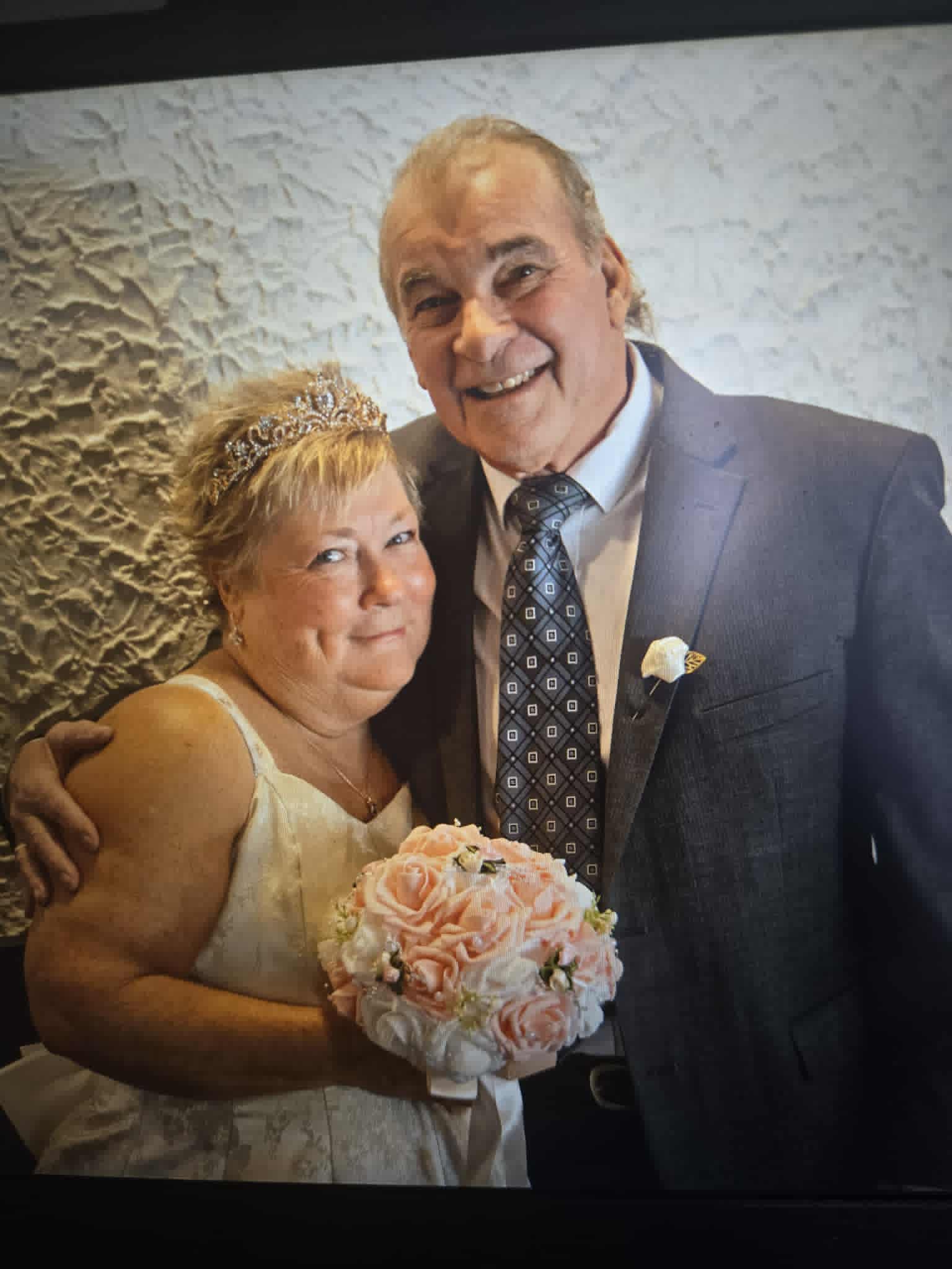 image of Bert and Steve at wedding